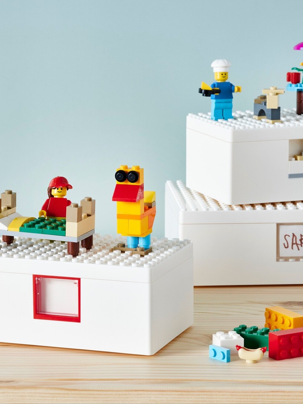 LEGO x IKEA BYGGLEK 3-Piece Storage Box Set – Discontinued